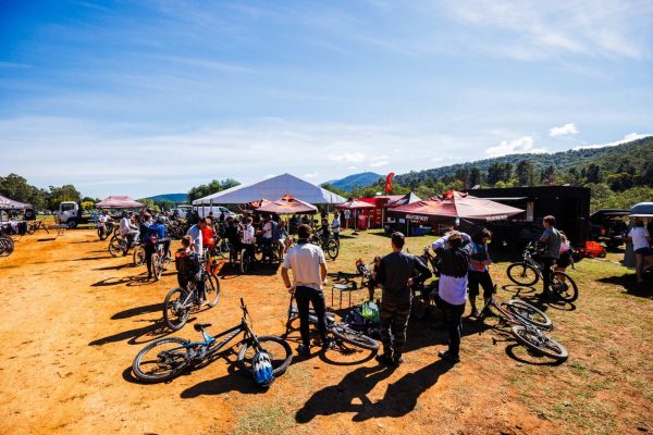 MTB event Enduro Jam at Mystic Bike park 2025 with riders
